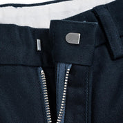 Image showing the IH-731-NAV - 12oz Heavy Cotton Relaxed Fit Chinos - Navy which is a Trousers described by the following info Bottoms, Iron Heart, Released, Trousers and sold on the IRON HEART GERMANY online store