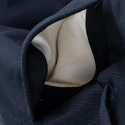 Image showing the IH-731-NAV - 12oz Heavy Cotton Relaxed Fit Chinos - Navy which is a Trousers described by the following info Bottoms, Iron Heart, Released, Trousers and sold on the IRON HEART GERMANY online store