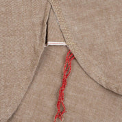 Image showing the IHSH-344-KHA - 10oz Selvedge Chambray Work Shirt Khaki which is a Shirts described by the following info Iron Heart, Released, Shirts, Tops and sold on the IRON HEART GERMANY online store