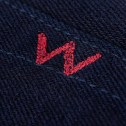 Image showing the IH-666S-14ii - 14oz Selvedge Denim Slim Straight Cut Jeans - Indigo/Indigo which is a Jeans described by the following info 666, Bottoms, IHSALE_M23, Iron Heart, Released, Slim, Straight and sold on the IRON HEART GERMANY online store