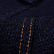 Image showing the IHSH-208-IND - Kersey Western Shirt Indigo which is a Shirts described by the following info IHSALE_M23, Iron Heart, Released, Shirts, Tops and sold on the IRON HEART GERMANY online store