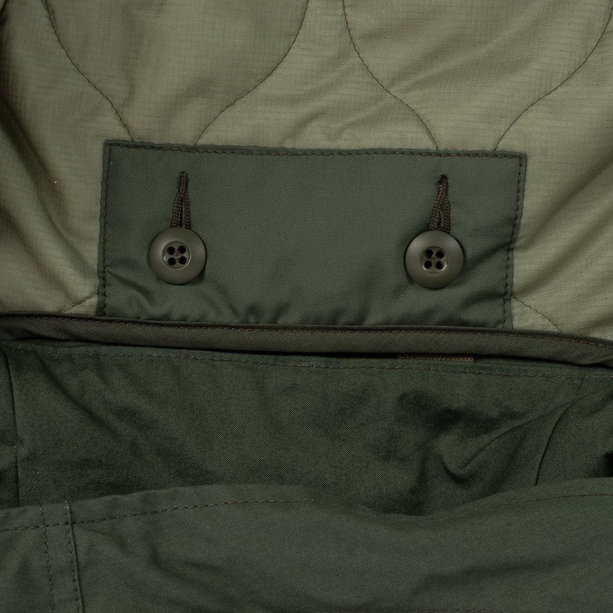 Image showing the IHM-38-OLV - 5oz Quilted Lining M-51 Type Field Coat - Olive which is a Jackets described by the following info IHSALE_M23, Iron Heart, Jackets, Released, Tops and sold on the IRON HEART GERMANY online store