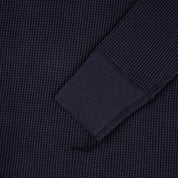 Image showing the IHTL-1301-NAV - Waffle Knit Thermal Longsleeve Navy which is a T-Shirts described by the following info Back In, IHSALE_M23, Iron Heart, Released, T-Shirts, Tops and sold on the IRON HEART GERMANY online store
