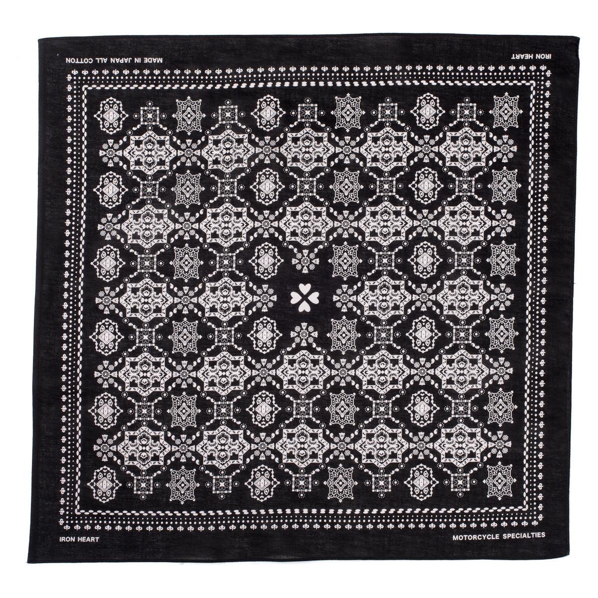 Image showing the IHG-051 - Iron Heart “Bell” Print Bandana - Black, Red, Green, Purple, Blue which is a Others described by the following info Accessories, Iron Heart, Others, Released and sold on the IRON HEART GERMANY online store