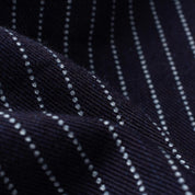 Image showing the IHSH-266-IND - 12oz Wabash Work Shirt - Indigo With Black Buttons which is a Shirts described by the following info Iron Heart, Released, Shirts, Tops and sold on the IRON HEART GERMANY online store