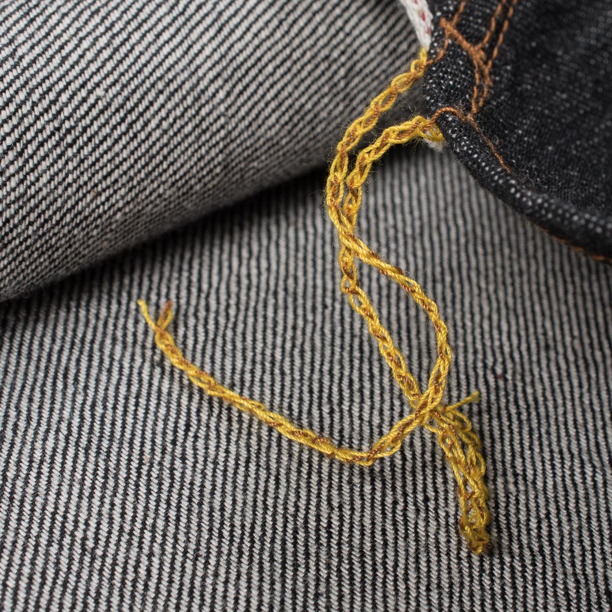 Image showing the IHSH-33-BLK - 12oz Selvedge Denim Western Shirt - Black which is a Shirts described by the following info IHSALE_M23, Iron Heart, Released, Shirts, Tops and sold on the IRON HEART GERMANY online store
