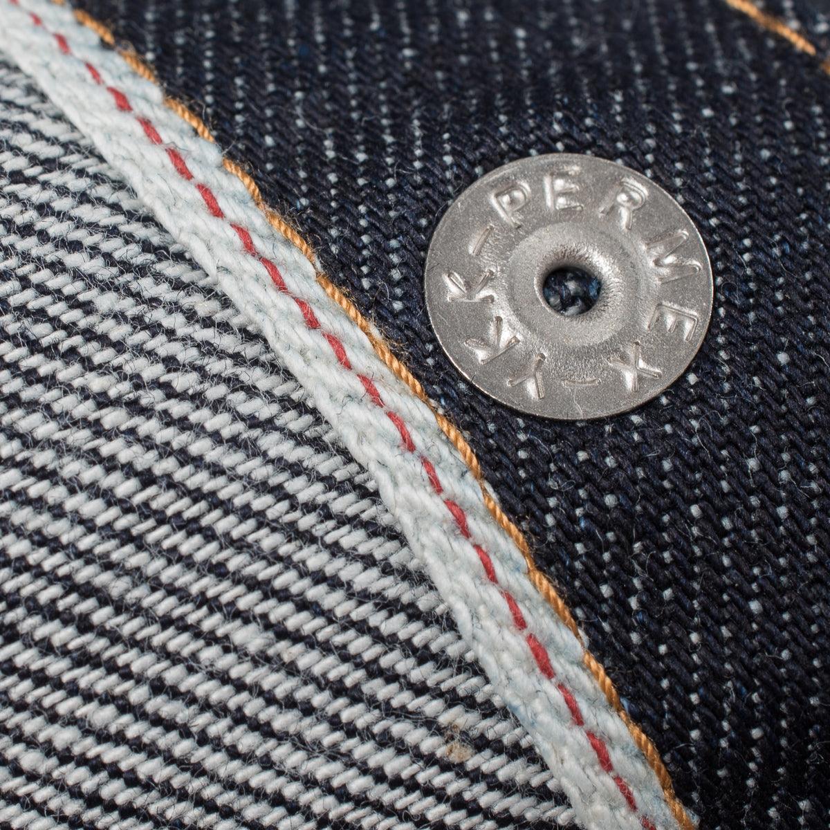 Image showing the IHSH-33-IND - 12oz Selvedge Denim Western Shirt - Indigo which is a Shirts described by the following info Iron Heart, Released, Shirts, Tops and sold on the IRON HEART GERMANY online store