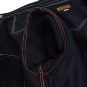 Image showing the IHSH-62-IND - 12oz Wabash Western Shirt Indigo which is a Shirts described by the following info Iron Heart, Released, Shirts, Tops and sold on the IRON HEART GERMANY online store