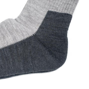 Image showing the IHG-030-GRYCHA - Iron Heart Work Boot Socks - Grey/Charcoal which is a Socks described by the following info Accessories, IHSALE_M23, Iron Heart, Released, Socks and sold on the IRON HEART GERMANY online store