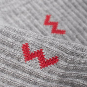 Image showing the IHG-030-GRYCHA - Iron Heart Work Boot Socks - Grey/Charcoal which is a Socks described by the following info Accessories, IHSALE_M23, Iron Heart, Released, Socks and sold on the IRON HEART GERMANY online store