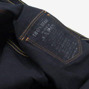 Image showing the IHSH-33-OD - 12oz Selvedge Denim Western Shirt - Indigo Overdyed Black which is a Shirts described by the following info IHSALE_M23, Iron Heart, Released, Shirts, Tops and sold on the IRON HEART GERMANY online store