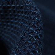 Image showing the IHSH-96-IND - Waffle Work Shirt Indigo which is a Shirts described by the following info Iron Heart, Released, Shirts, Tops and sold on the IRON HEART GERMANY online store