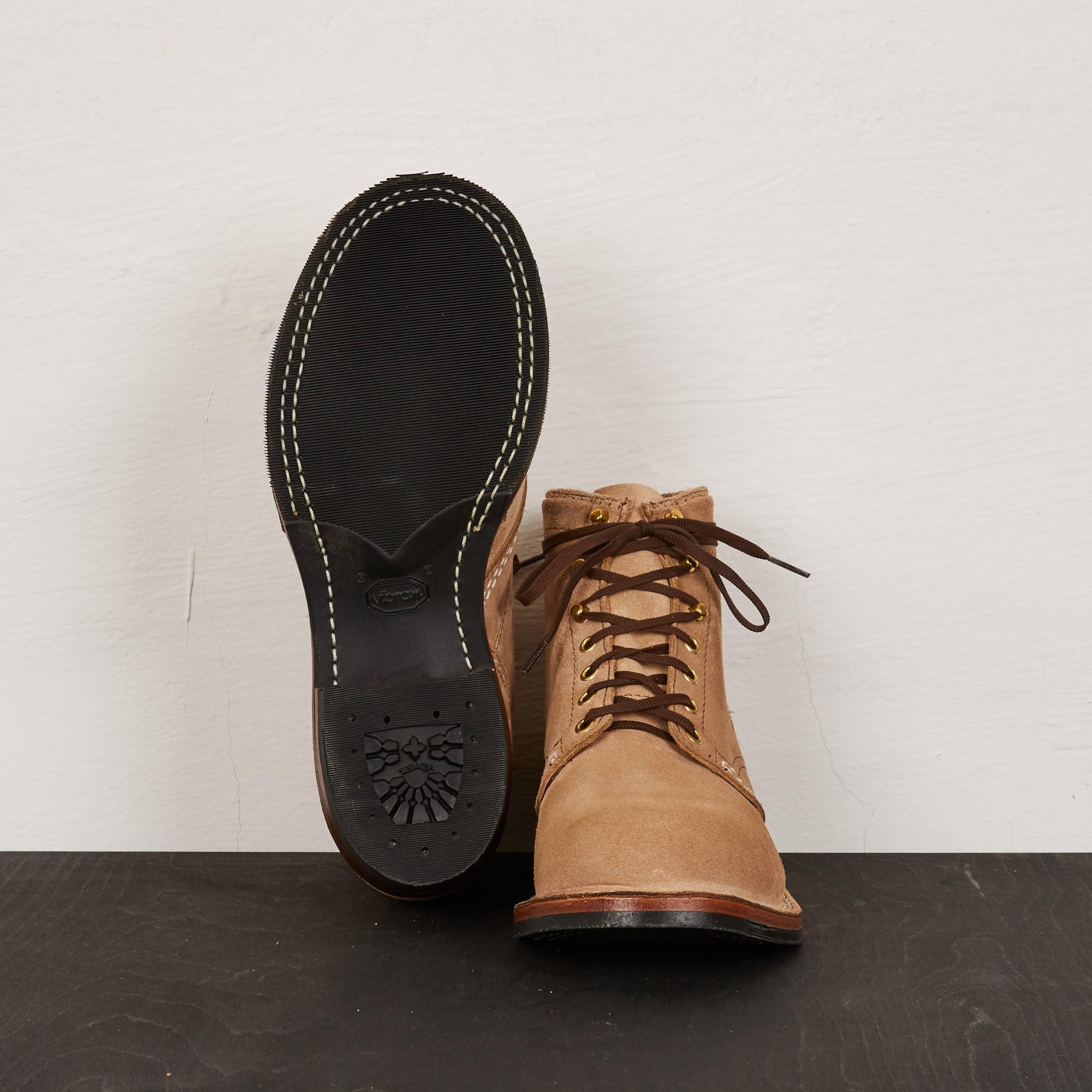 Image showing the WE-BE207269-ROB - Wesco Custom Jobmaster - Roughout Burlap which is a Boots described by the following info Boots, Footwear, Wesco and sold on the IRON HEART GERMANY online store