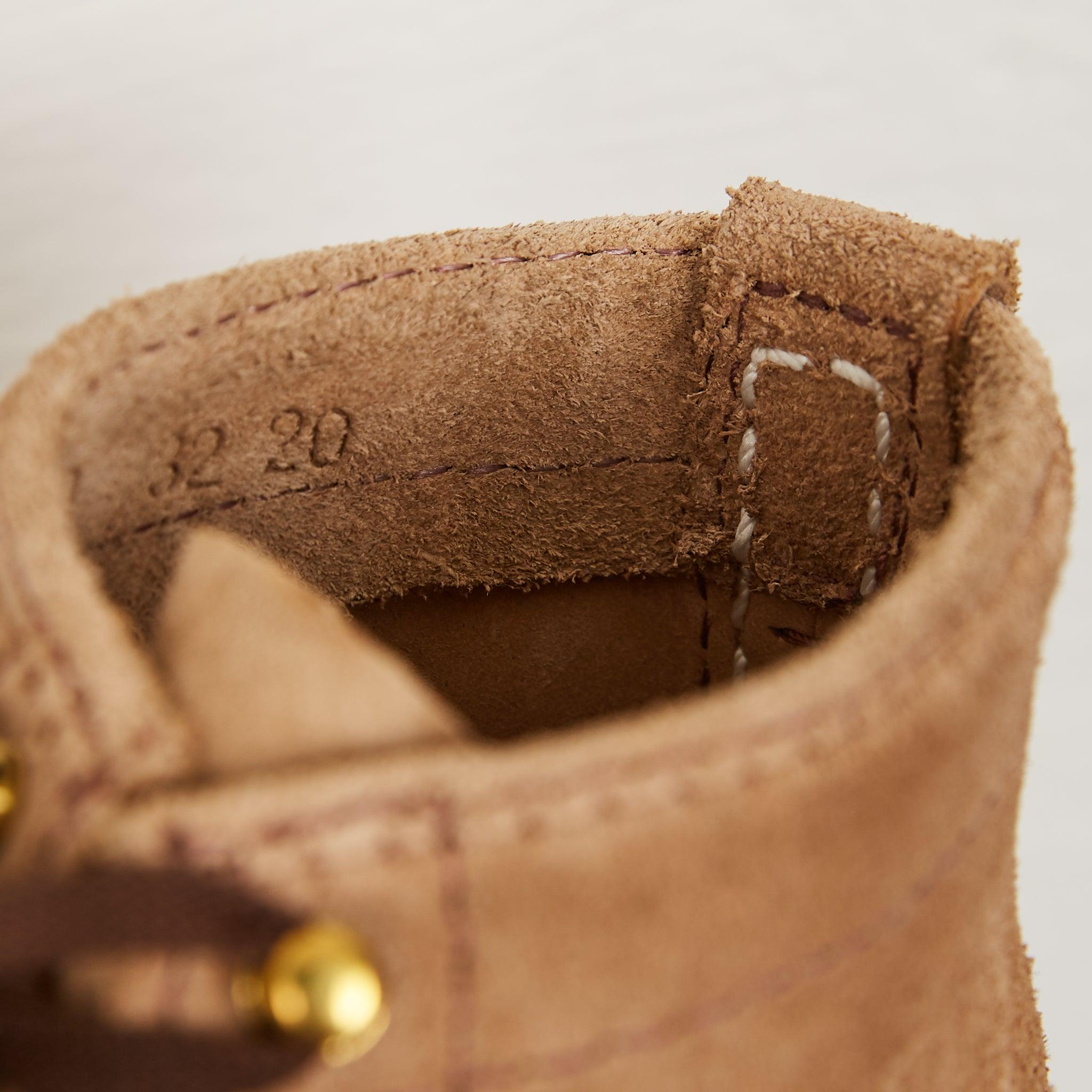 Image showing the WE-BE207269-ROB - Wesco Custom Jobmaster - Roughout Burlap which is a Boots described by the following info Boots, Footwear, Wesco and sold on the IRON HEART GERMANY online store
